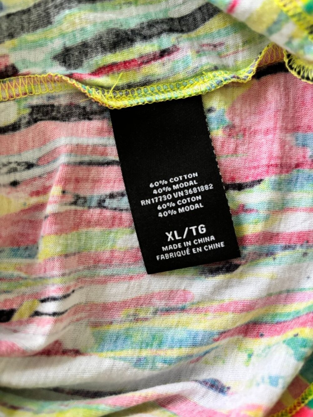 Prabal Gurung Multi Colored Long Sleeve Paint Drip Shirt XL EXCELLENT CONDITION. - Picture 4 of 5